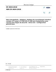 NBN EN 4834:2018