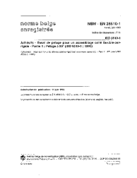 NBN EN 28510-1:1993