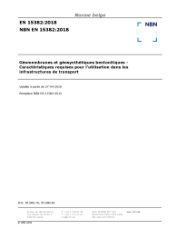 NBN EN 15382:2018