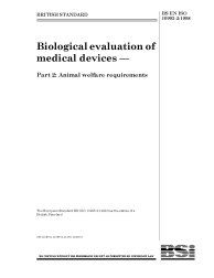 BS EN ISO 10993-2:1998