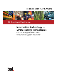 BS ISO/IEC 23001-11:2015+A1:2016