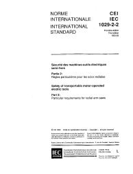IEC 61029-2-2:1993