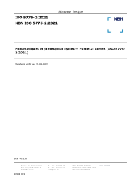 NBN ISO 5775-2:2021