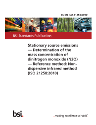 BS EN ISO 21258:2010