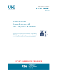 UNE-EN 50134-2:2018