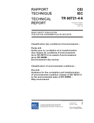IEC TR 60721-4-6:2001