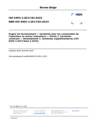 NBN ISO 6405-1:2017/A1:2023