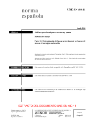 UNE-EN 480-11:2006 (R2015)