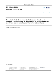 NBN EN 16382:2016