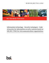 BS EN ISO/IEC 27011:2020