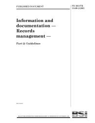 PD ISO/TR 15489-2:2001