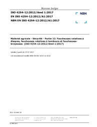 NBN EN ISO 4254-12:2012/A1:2017