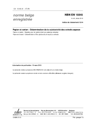 NBN EN 15845:2010