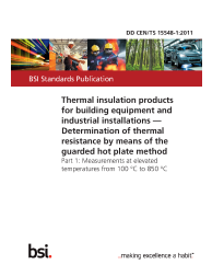 DD CEN/TS 15548-1:2011