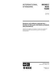 IEEE/ISO/IEC 15289:2011