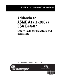 ASME A17.1-2009 - ADDN-B W INTS-30