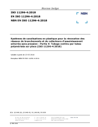 NBN EN ISO 11296-4:2018