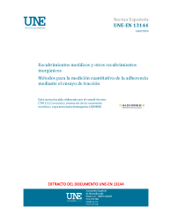 UNE-EN 13144:2020