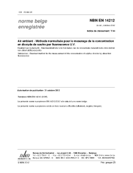 NBN EN 14212:2012