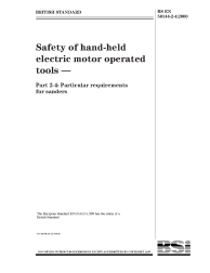 BS EN 50144-2-4:2000