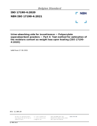 NBN ISO 17190-4:2021