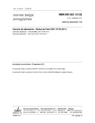 NBN EN ISO 13132:2011