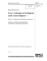 BS EN 60947-4-1:1992