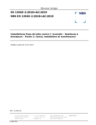 NBN EN 13565-2:2018+AC:2019