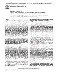 ASTM D5092/D5092M-16