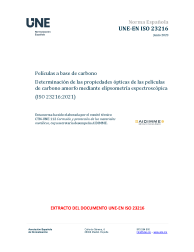 UNE-EN ISO 23216:2023