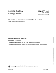 NBN ISO 1407:1994