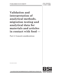 PD CEN/TR 15356-1:2006