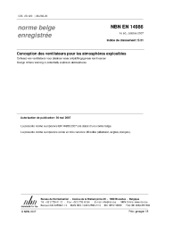 NBN EN 14986:2007