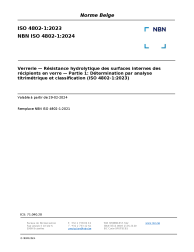 NBN ISO 4802-1:2024