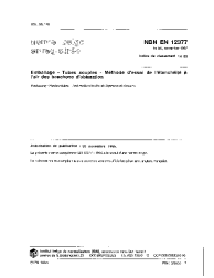 NBN EN 12377:1998