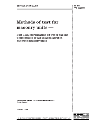 BS EN 772-15:2000