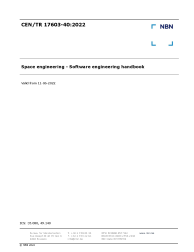 CEN/TR 17603-40:2022