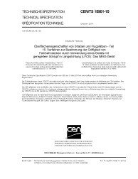 CEN/TS 15901-15:2014