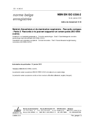 NBN EN ISO 5356-2:2013