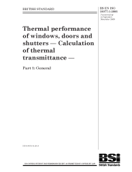 BS EN ISO 10077-1:2006