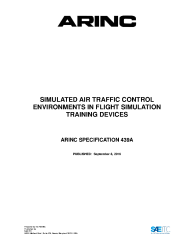 ARINC Specification 439A:2016