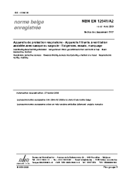 NBN EN 12941/A2:2009