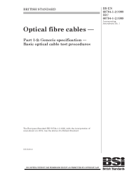 BS EN 60794-1-2:1999