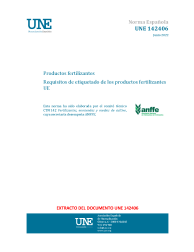 UNE 142406:2022