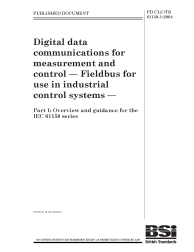 PD CLC/TR 61158-1:2004
