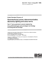 BS 4727-2:Group 06:1985