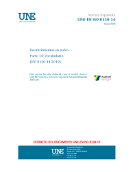 UNE-EN ISO 8130-14:2020