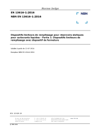 NBN EN 13616-1:2016