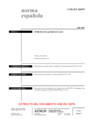 UNE-EN 10079:2008 (R2016)