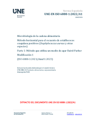 UNE-EN ISO 6888-1:2022/A1:2024